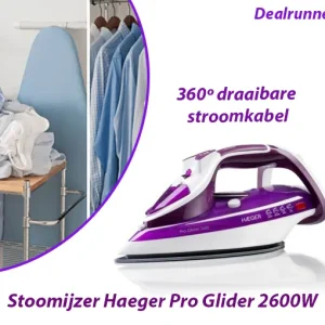Stoomijzer Haeger Pro Glider 2600W