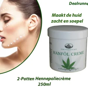 2-Potten Hennepoliecrème 250ml
