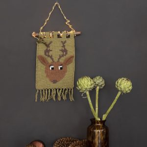 Haakpatroon - Rendier in pixels