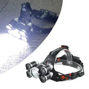 Extreem Felle 5 x LED Hoofdlamp 3000 lumen