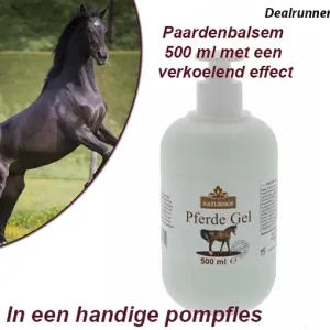 1-Stuks Paardenbalsem 500 ml met een Verkoelend Effect