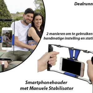 Smartphonehouder met Manuele Stabilisator