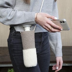 Haakpatroon - Flessenhouder