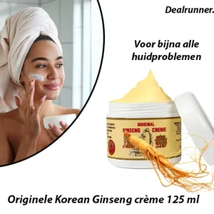 2- Potten Originele Korean Ginseng crème 125 ml Gemaakt Volgens Traditionele Recepten