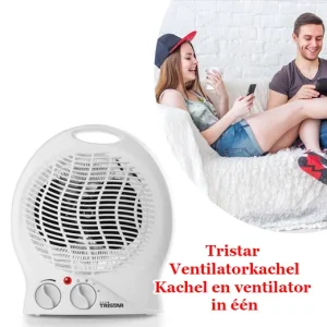 Snel een ruimte te verwarmen met deze Tristar Ventilatorkachel