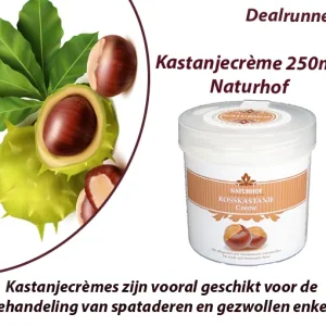 2-Potten Kastanjecrème 250ml Naturhof