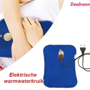 Spierpijn te verlichten met de elektrische warmwaterkruik