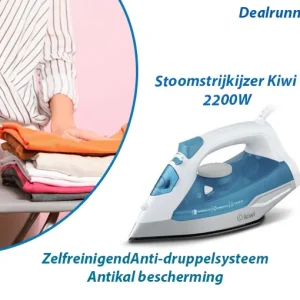 Stoomstrijkijzer Kiwi 2200W
