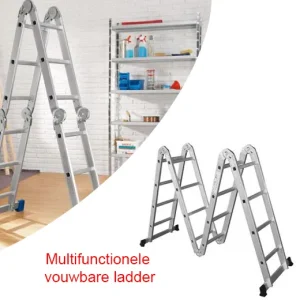 Multifunctionele Vouwbare Ladder (370 cm)