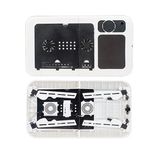 Opvouwbare laptoptafel met koeling ventilatoren - Afbeelding 5
