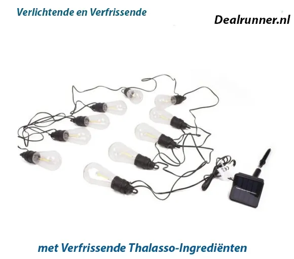 Solar Led Lichtsnoer Warm Wit voor Binnen & Buiten 7.3 Meter - Afbeelding 4