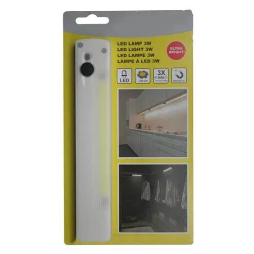 2-pack Kast Ledlampen Onderbouw 3W - Afbeelding 3