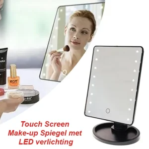 Touch Screen Make-up Spiegel met LED verlichting