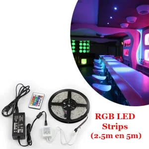 Sfeer in elke kamer met deze RGB LED Strips vanaf €9,95