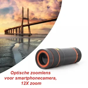 Optische zoomlens voor smartphonecamera – 12x zoom