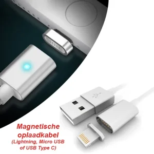 Puur oplaadgemak met de Magnetische oplaadkabels