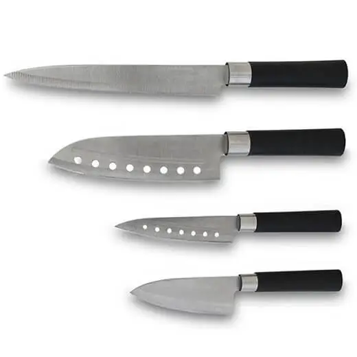 Wees een echte Masterchef met de Santoku messenset (set van 4) - Afbeelding 3