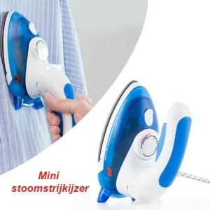 Mini stoomstrijkijzer, stoomapparaat kleding met borstel