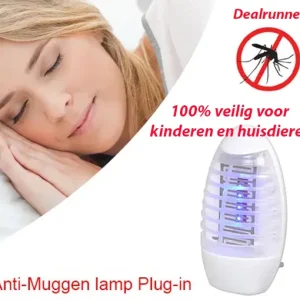 2-Stuks Anti-Muggen lamp Plug-in