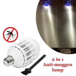 Geen muggen meer met de 2-in-1 anti-muggenlamp