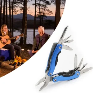 Onmisbaar op de camping – Multi Tool Set Mini met 12 functies
