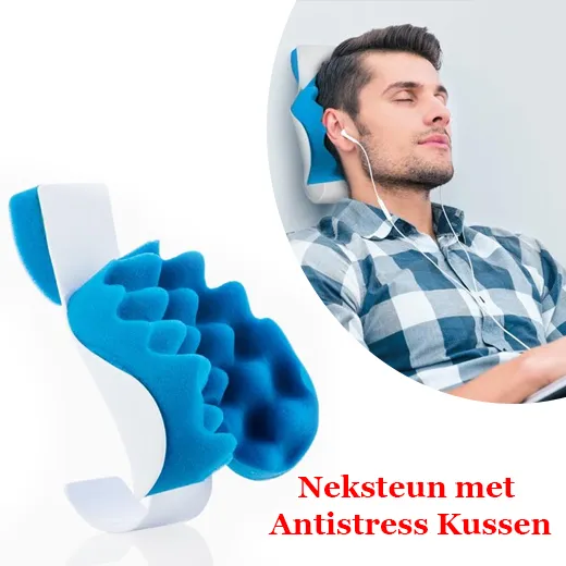 Geen klachten meer met de Neksteun met Antistress Kussen - Afbeelding 6