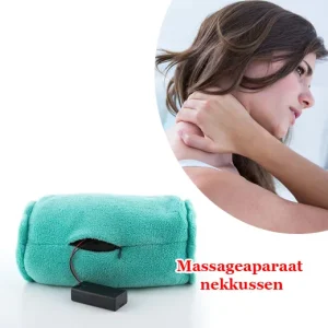 Massageaparaat / nekkussen met fluweelachtige touch