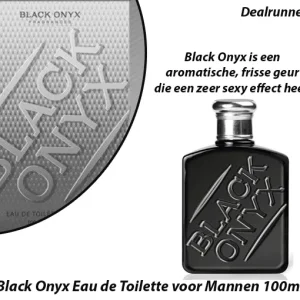 Black Onyx Eau de Toilette voor Mannen 100ml