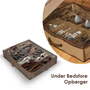 Spullen netjes opgeborgen met de Under Bed Store opberger