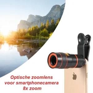 Optische zoomlens voor smartphonecamera – 8x zoom