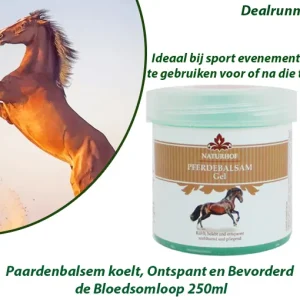 2-Potten Paardenbalsem koelt, Ontspant en Bevorderd de Bloedsomloop 250ml