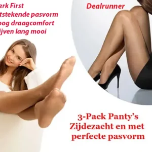 Zijdezacht en met perfecte pasvorm – 2 +1 GRATIS