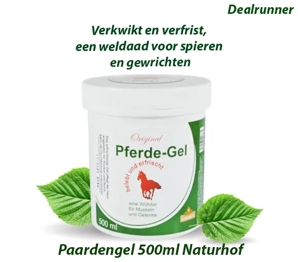 2 Potten Paardengel 500ml Naturhof - Afbeelding 5