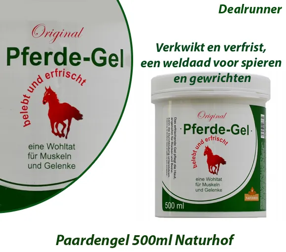2 Potten Paardengel 500ml Naturhof