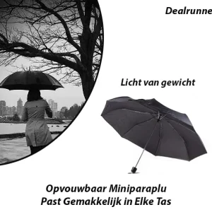 2-Stuks Opvouwbaar Miniparaplu Past Gemakkelijk in Elke Tas