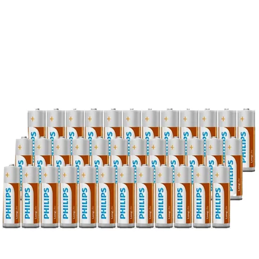24x AAA Philips LongLife Batterijen MEGA Voordeelpak - Afbeelding 4