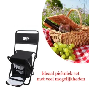 Een ideaal picknick set met veel mogelijkheden