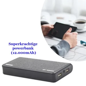 Superkrachtige powerbank voor onderweg! (12.000mAh)