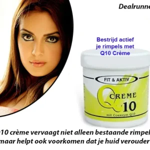 2-Pack Bestrijd actief je rimpels met Q10 Crème