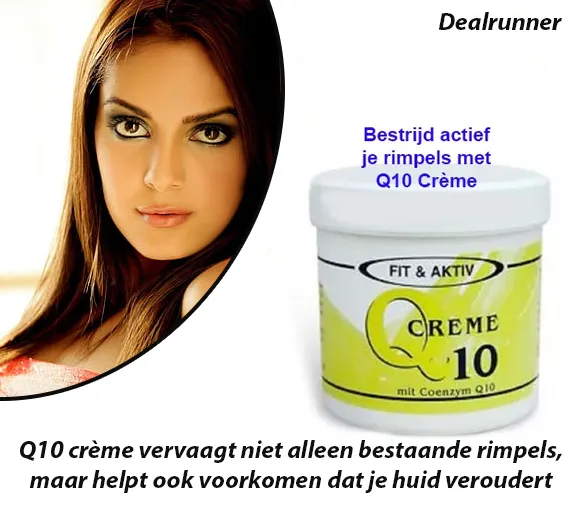 2-Pack Bestrijd actief je rimpels met Q10 Crème