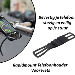 2-Stuks RapidMount Telefoonhouder Voor Fiets