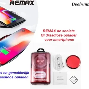 REMAX de snelste Qi draadloze oplader voor smartphone