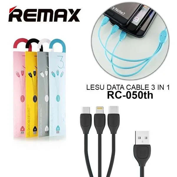 REMAX de Snelste USB oplaadkabel voor Lightning | Micro-USB | Type C - Afbeelding 2