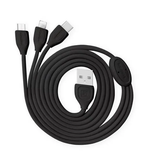 REMAX de Snelste USB oplaadkabel voor Lightning | Micro-USB | Type C - Afbeelding 3