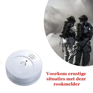 Voorkom ernstige situaties met deze rookmelder van LogiLink