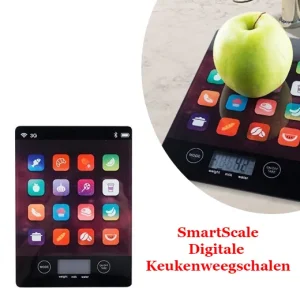 Precieze metingen met de SmartScale keukenweegschalen