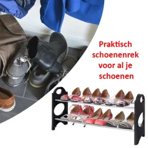 Praktisch schoenenrek voor al je schoenen