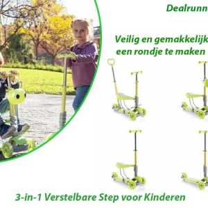 3-in-1 Verstelbare Step voor Kinderen