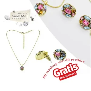 Vivaldi ketting en oorstekers met mooie Swarovski Elementen