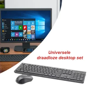 Universele draadloze toetsenbord met muis